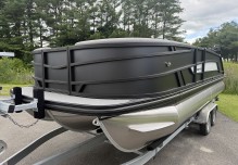 2026 Evotti 521QL Triple Pontoon Boat - Black/White